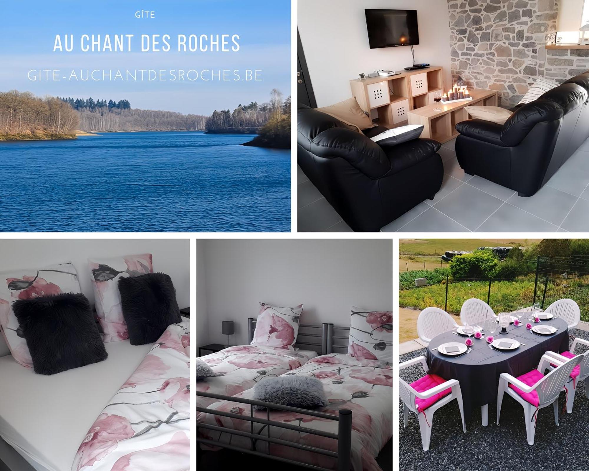 Au Chant Des Roches - Parking - Wifi - Terrasse - Chambres Familiales - Cerfontaine Exterior foto